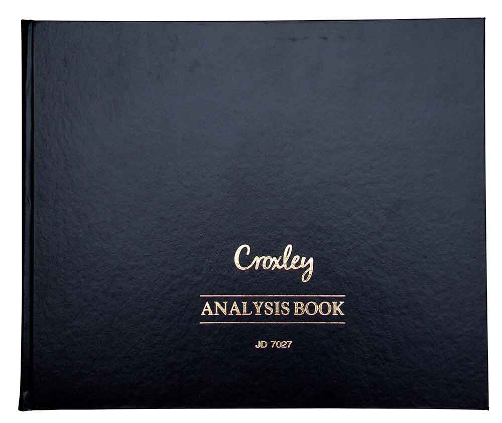 CROXLEY ANALYSIS BOOKS SERIES 7 27 CASH COLUMNS 2 PG